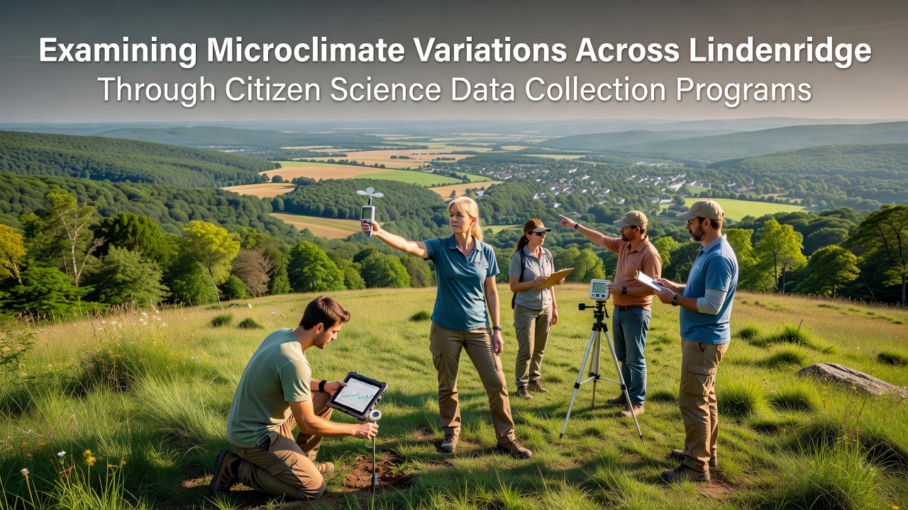 Examining Microclimate Variations Across Lindenridge Through Citizen Science Data Collection Programs