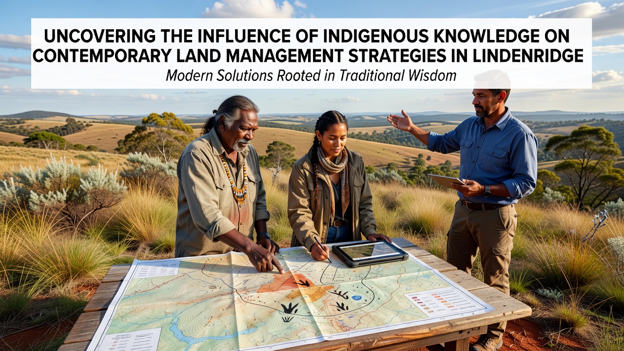 Uncovering the Influence of Indigenous Knowledge on Contemporary Land Management Strategies in Lindenridge